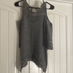Lauren Conrad XS size Gray with white all over